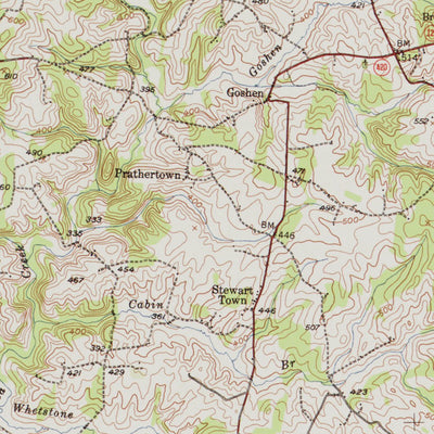 Western Michigan University MD-VA-ROCKVILLE: Authoritative US Topos Historic 1944 digital map