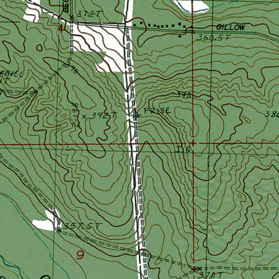 Western Michigan University MI-Addis Creek: Authoritative US Topos 1983 digital map