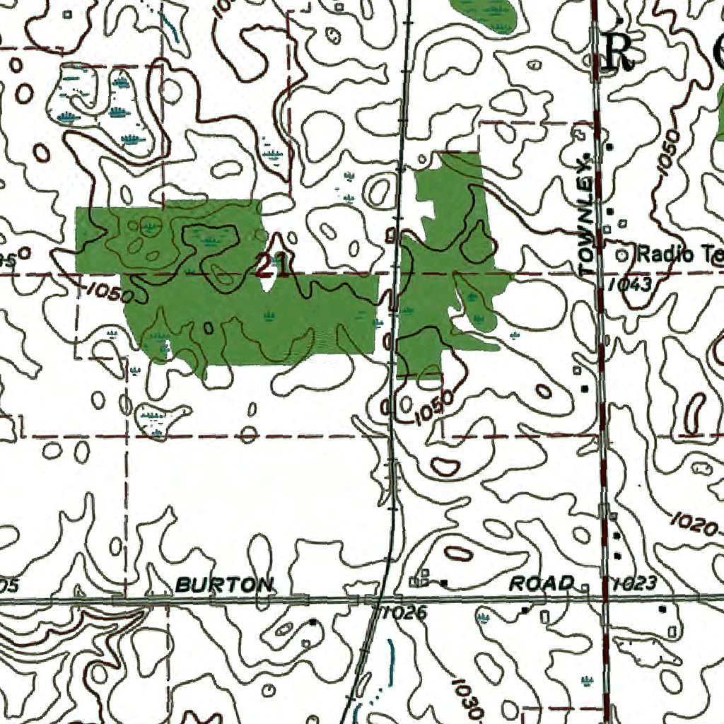 MI-Addison: Authoritative US Topos 1962 Map by Western Michigan ...