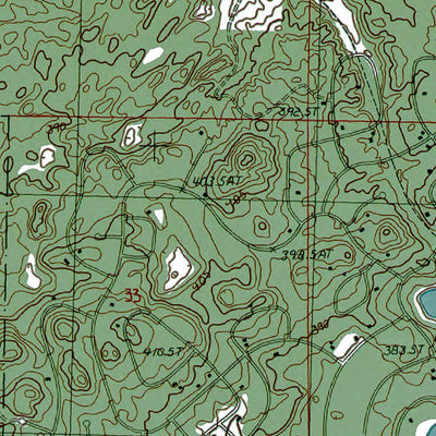 Western Michigan University MI-Alba: Authoritative US Topos 1985 digital map