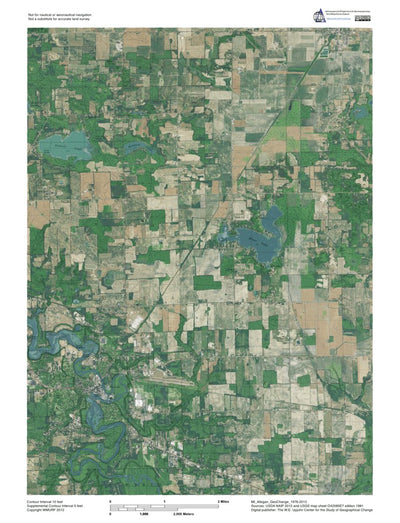 Western Michigan University MI-Allegan GeoChange: 1979-2012 digital map