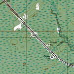Western Michigan University MI-Arnold: Authoritative US Topos 1989 digital map