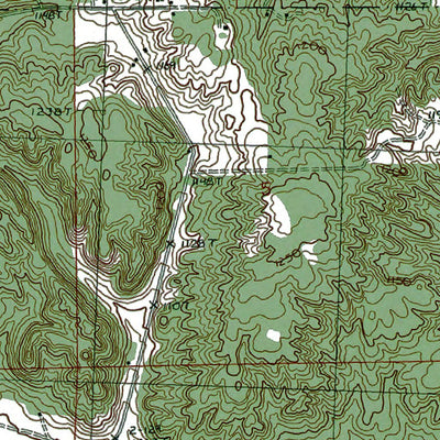 Western Michigan University MI-Atlanta: Authoritative US Topos 1986 digital map