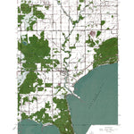 Western Michigan University MI-Au Gres: Authoritative US Topos 1966 digital map
