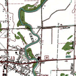 Western Michigan University MI-Au Gres: Authoritative US Topos 1966 digital map