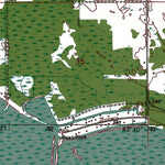 Western Michigan University MI-Au Gres: Authoritative US Topos 1966 digital map