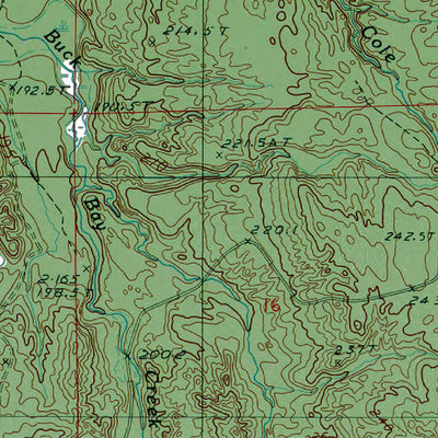 Western Michigan University MI-Au Train: Authoritative US Topos 1985 digital map