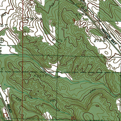 Western Michigan University MI-Bay Shore: Authoritative US Topos 1983 digital map