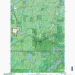 Western Michigan University MI-Beechwood: Authoritative US Topos 1999 digital map