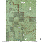 Western Michigan University MI-Bergland NE: Authoritative US Topos 1999 digital map