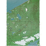 Western Michigan University MI-Betsy Lake North: Authoritative US Topos 1968 digital map