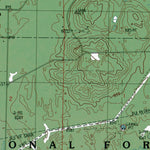 Western Michigan University MI-Big Star Lake: Authoritative US Topos 1987 digital map