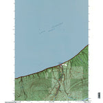 Western Michigan University MI-Black River Harbor: Authoritative US Topos 1999 digital map