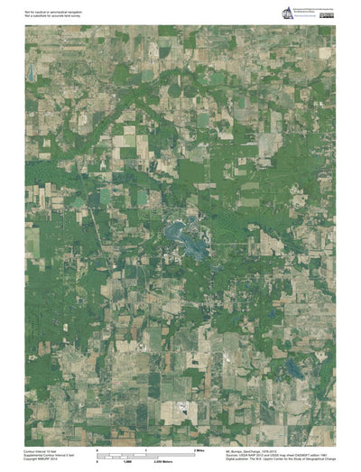 Western Michigan University MI-Burnips: GeoChange 1976-2012 digital map