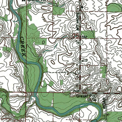 Western Michigan University MI-Carson City: Authoritative US Topos 1967 digital map