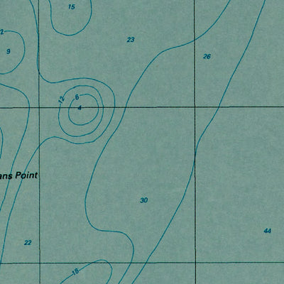 Western Michigan University MI-Cedar River: Authoritative US Topos 1989 digital map