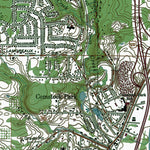 Western Michigan University MI-Cedar Springs SW: Authoritative US Topos 1967 digital map