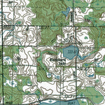 Western Michigan University MI-Chippewa Lake North: Authoritative US Topos 1983 digital map