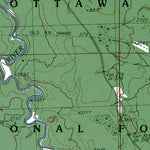 Western Michigan University MI-Choate: Authoritative US Topos 1982 digital map