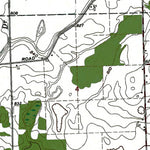 Western Michigan University MI-Clayton: Authoritative US Topos 1979 digital map