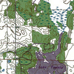 Western Michigan University MI-Coleman NE: Authoritative US Topos 1969 digital map