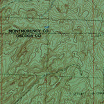 Western Michigan University MI-Comins: Authoritative US Topos 1986 digital map