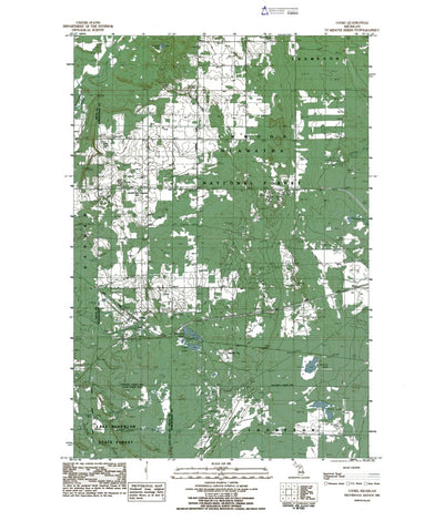 Western Michigan University MI-Cooks: Authoritative US Topos 1983 digital map