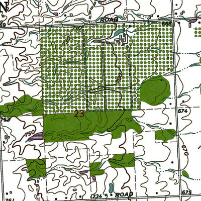 Western Michigan University MI-Croswell: Authoritative US Topos 1963 digital map