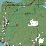 Western Michigan University MI-Curtis East: Authoritative US Topos 1973 digital map