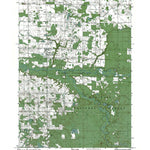 Western Michigan University MI-Custer: Authoritative US Topos 1987 digital map