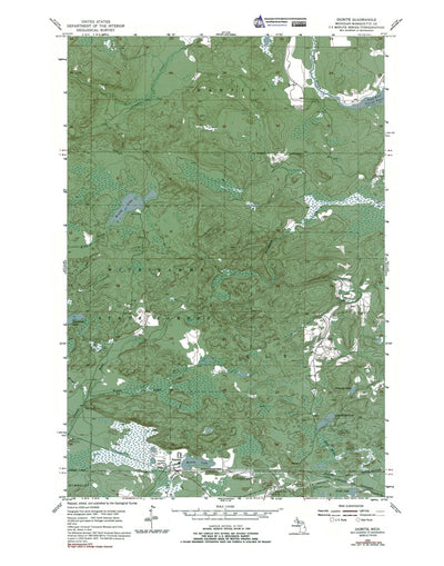 Western Michigan University MI-Diorite: Authoritative US Topos 1955 digital map