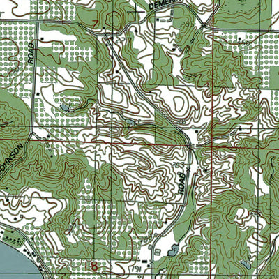 Western Michigan University MI-Elberta: Authoritative US Topos 1983 digital map