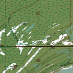 Western Michigan University MI-Engadine: Authoritative US Topos 1973 digital map
