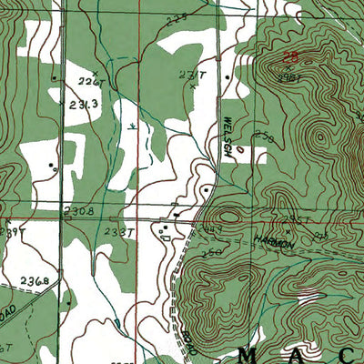 Western Michigan University MI-Epsilon: Authoritative US Topos 1983 digital map
