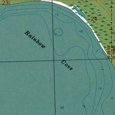 Western Michigan University MI-Feldtmann Lake INSET: Authoritative US Topos 1985 digital map
