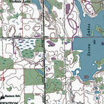 Western Michigan University MI-Fenton: Authoritative US Topos 1969 digital map