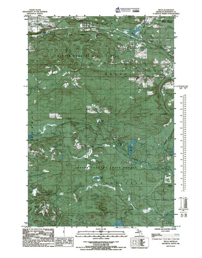 Western Michigan University MI-Flech: Authoritative US Topos 1986 digital map