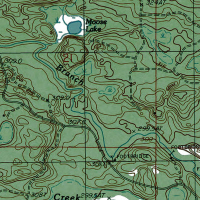 Western Michigan University MI-Flech: Authoritative US Topos 1986 digital map