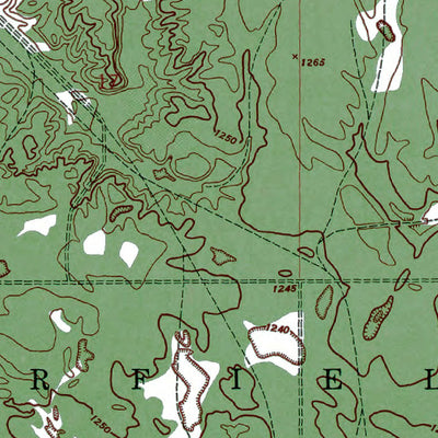Western Michigan University MI-Fletcher: Authoritative US Topos 1950 digital map