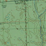 Western Michigan University MI-Floyd Lake: Authoritative US Topos 1989 digital map