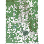 Western Michigan University MI-Gaylord: Authoritative US Topos 1986 digital map