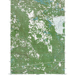 Western Michigan University MI-Gilchrist: Authoritative US Topos 1973 digital map