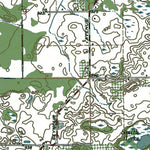 Western Michigan University MI-Gilletts Lake: Authoritative US Topos 1970 digital map