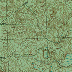 Western Michigan University MI-Glennie: Authoritative US Topos 1989 digital map