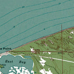Western Michigan University MI-Grand Marais: Authoritative US Topos 1968 digital map