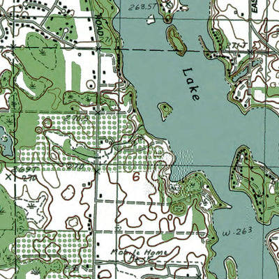 Western Michigan University MI-Grawn: Authoritative US Topos 1983 digital map