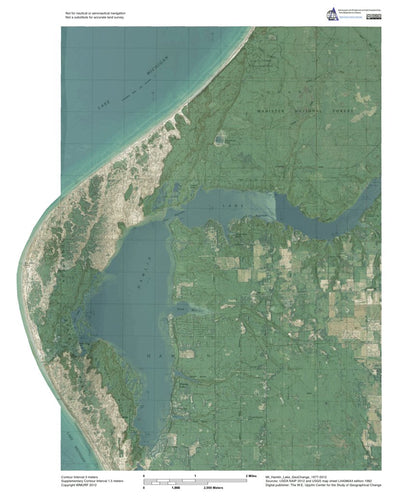 Western Michigan University MI-Hamlin Lake: GeoChange 1977-2012 digital map