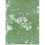 Western Michigan University MI-Harrietta: Authoritative US Topos 1987 digital map