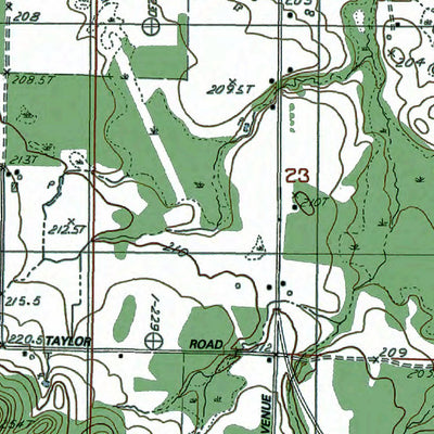 Western Michigan University MI-Hart: Authoritative US Topos 1983 digital map