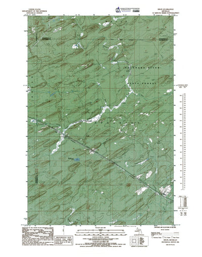 Western Michigan University MI-Helps: Authoritative US Topos 1986 digital map